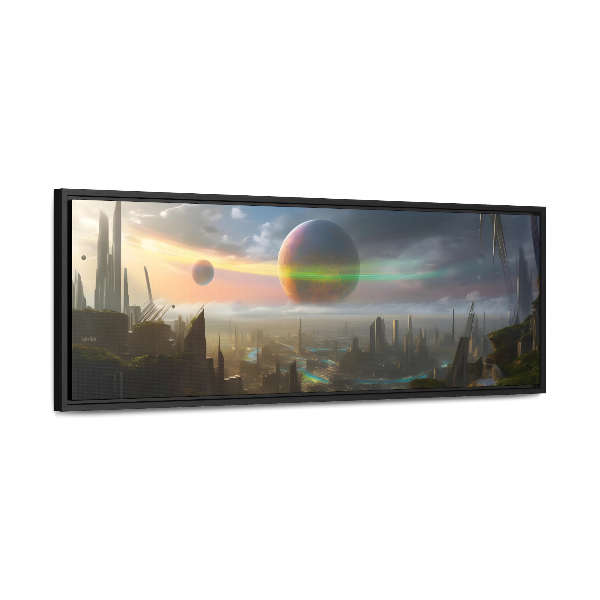 Canvas Wraps, Nibiru Galactic Art, House of Trippers, Horizontal Frame - Image 2