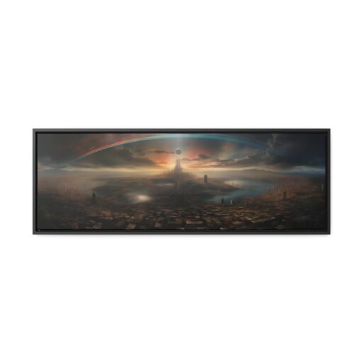Ivory Tower Gallery Canvas Wraps, Horizontal Frame House of Trippers