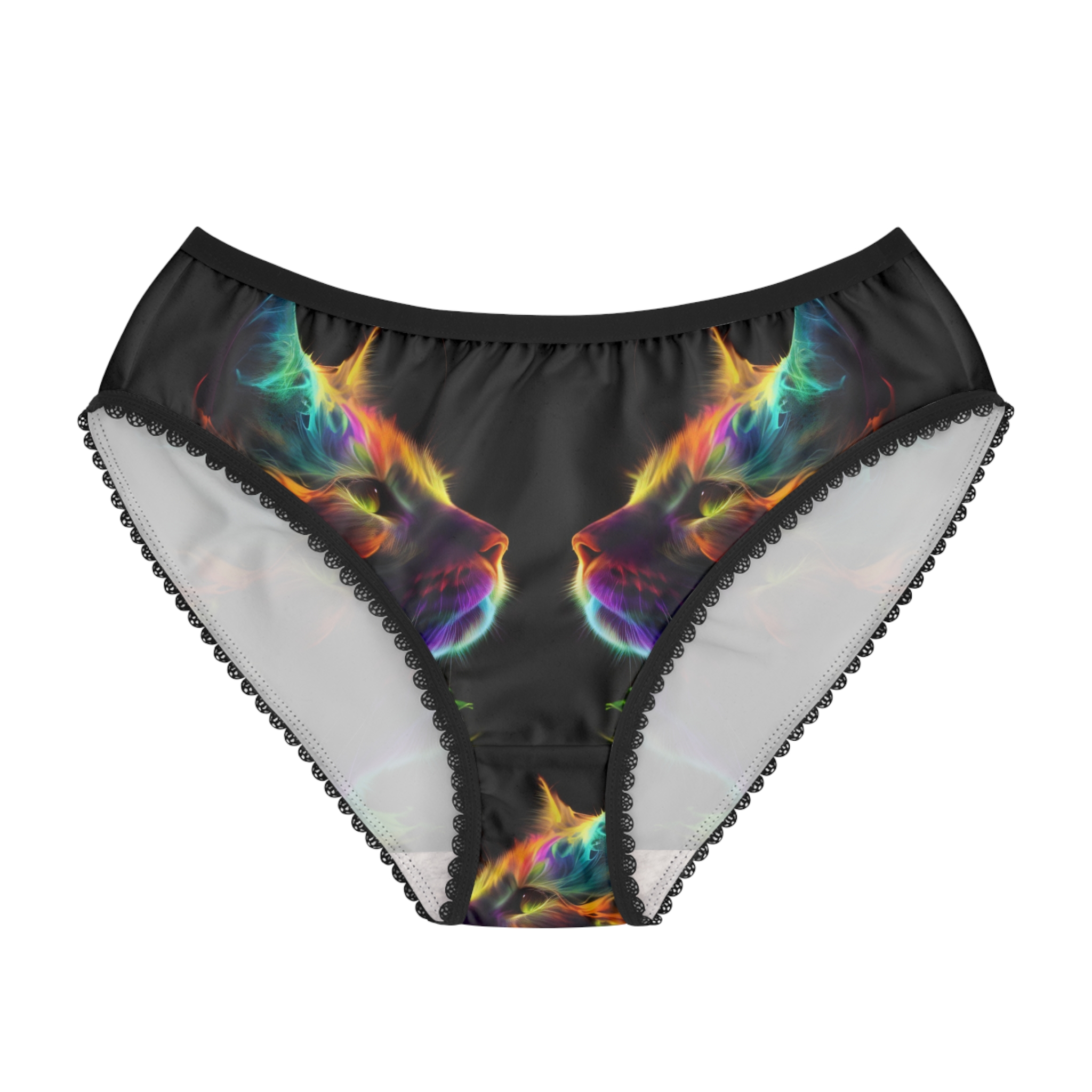 House of Trippers Guardian of the Rainbow Women's Briefs (AOP) (one more step)(Twins)