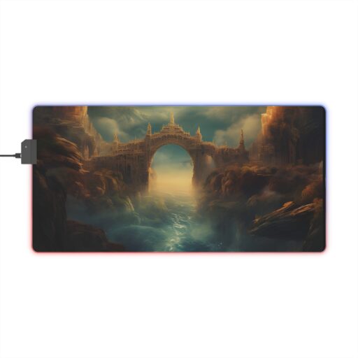 My escape gamers LED Gaming Mouse Pad house of Trippers