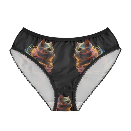 House of Trippers High Class Kitty Women's Briefs (AOP) (It costs money to take me home)(Twins)
