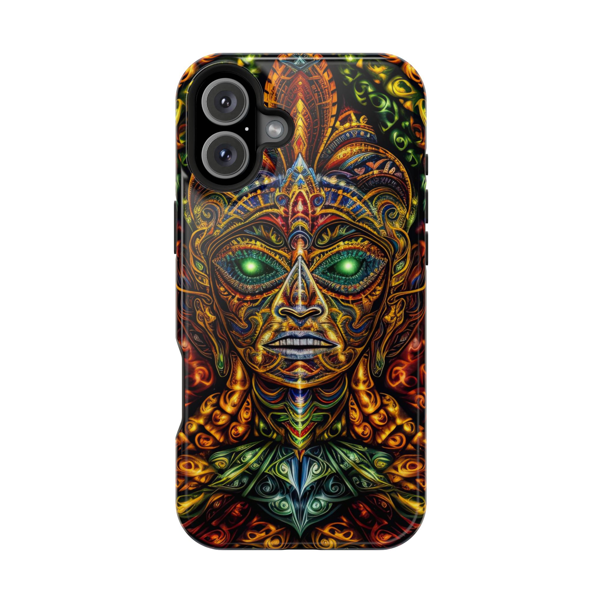 Psychedelic Magnetic Tough Case - Vibrant Smartphone Protection - Image 109