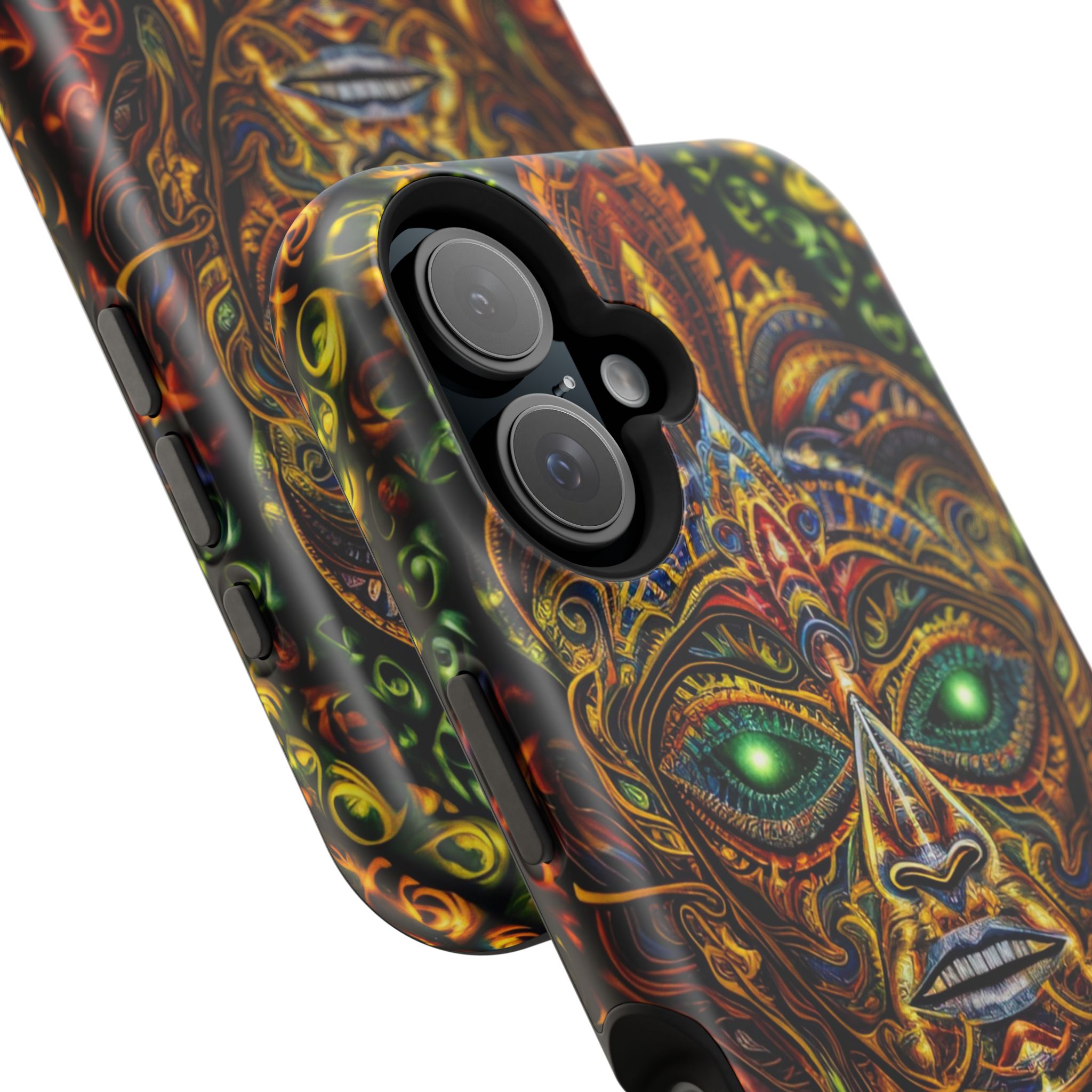 Psychedelic Magnetic Tough Case - Vibrant Smartphone Protection - Image 107