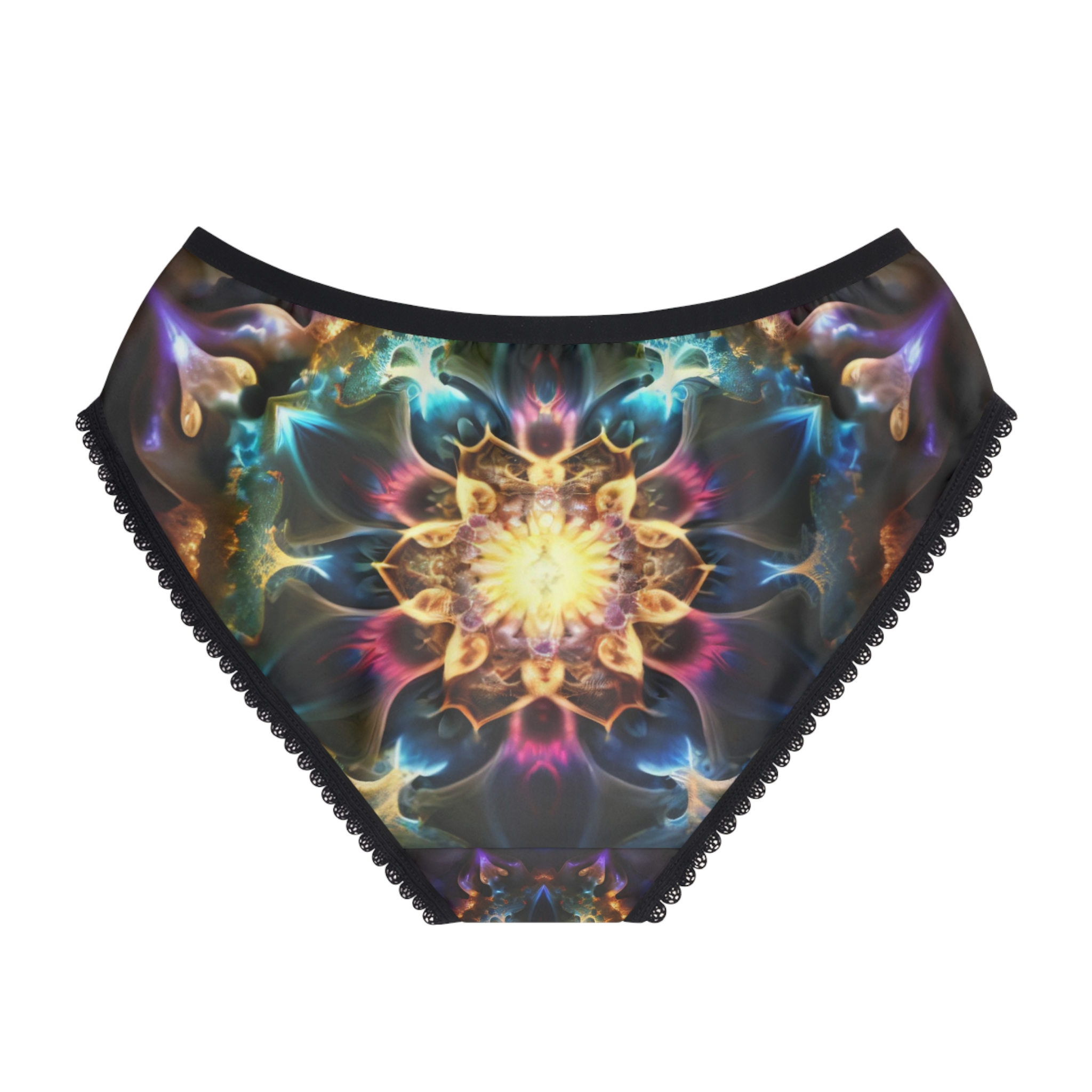 Purple Lotus Women's Briefs (AOP)(Only the best for you ofcourse my Lady) - Image 2