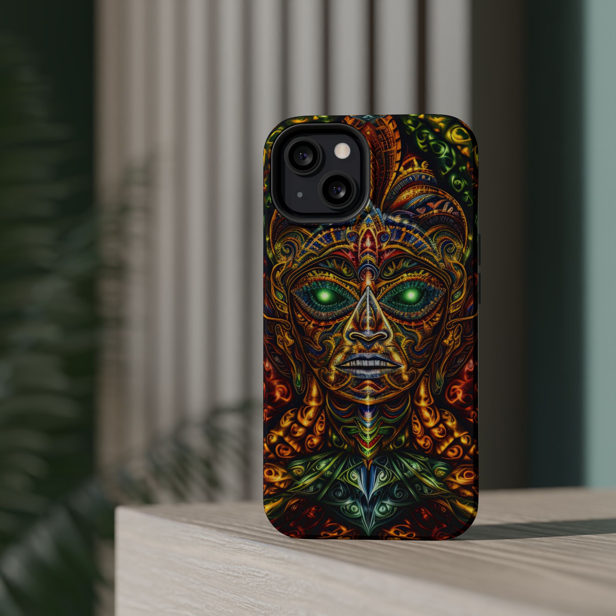Psychedelic Magnetic Tough Case - Vibrant Smartphone Protection - Image 44