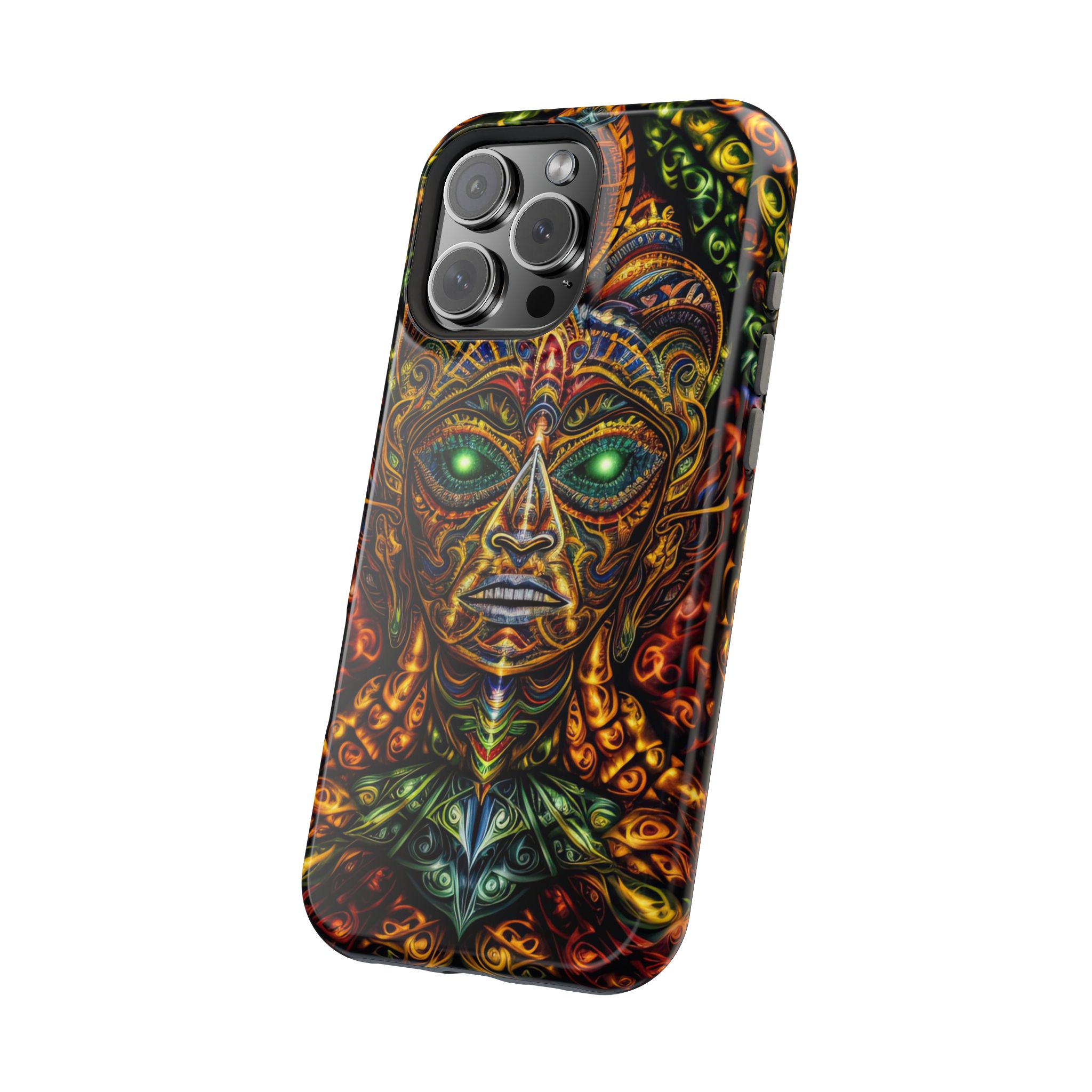 Psychedelic Magnetic Tough Case - Vibrant Smartphone Protection - Image 2