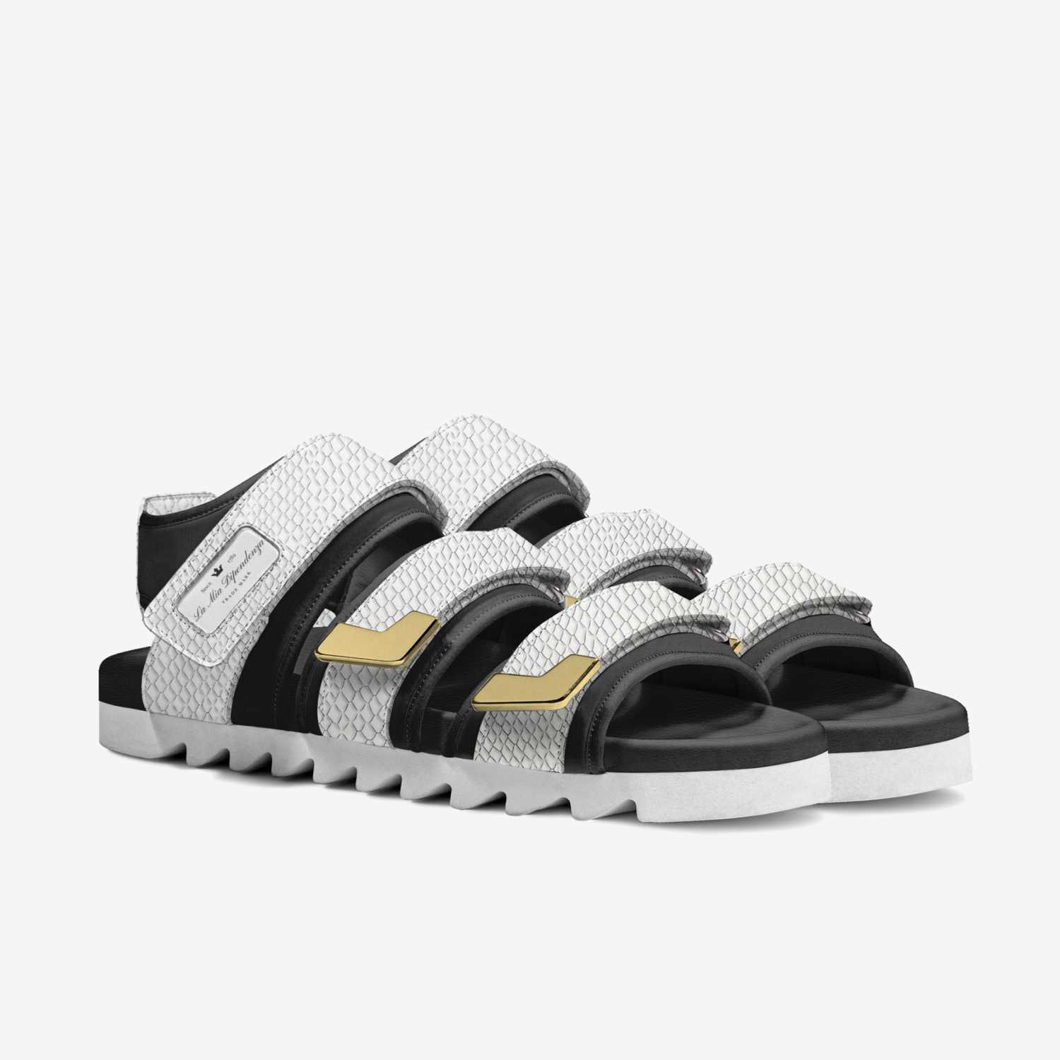 Triple Stripes Luxury Sandals | La Mia Dipendenza - Image 2